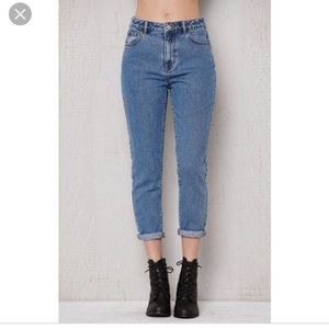 Blue Mom jean pacsun